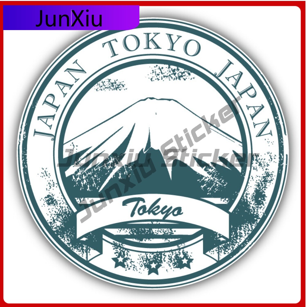 Car Accessories In Tokyo - Tokyo Japan Kreativer Aufkleber, Reisestempel, Autoaufkleber,
