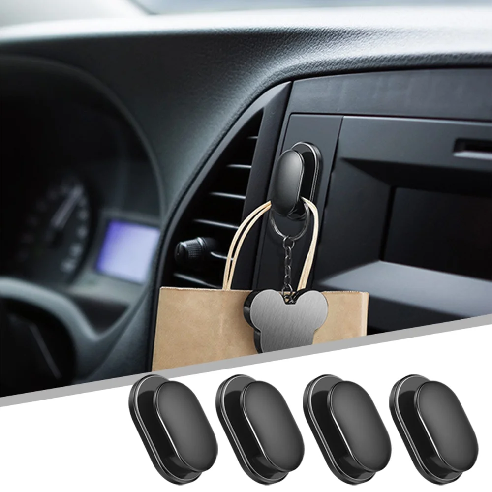Car Cable Organizer - Mini-Autohaken Innenraum-Aufbewahrungshalter für USB-Kabel, Kopfhörer, Schlüssel,