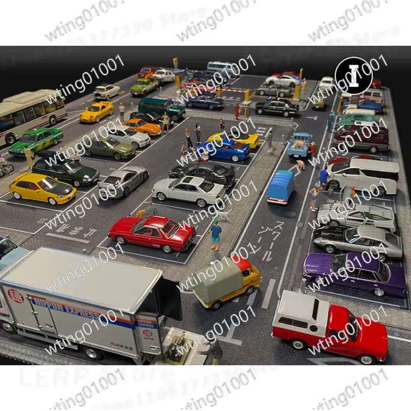 Car Accessories In Tokyo - für 1:64 Diecast Tokyo Street Matte
