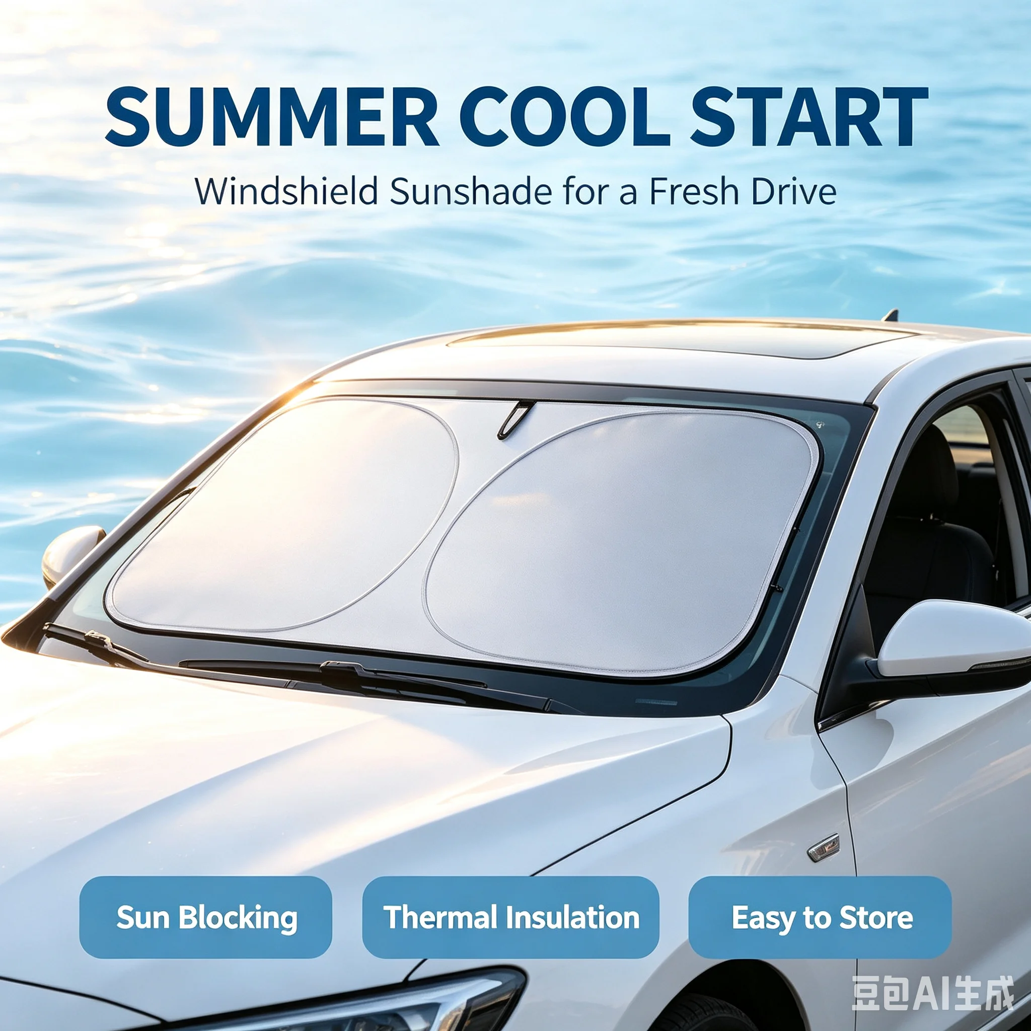 Auto-Windschutzscheiben-Sonnen – Windshield Sun Shade Bewertung und Preis