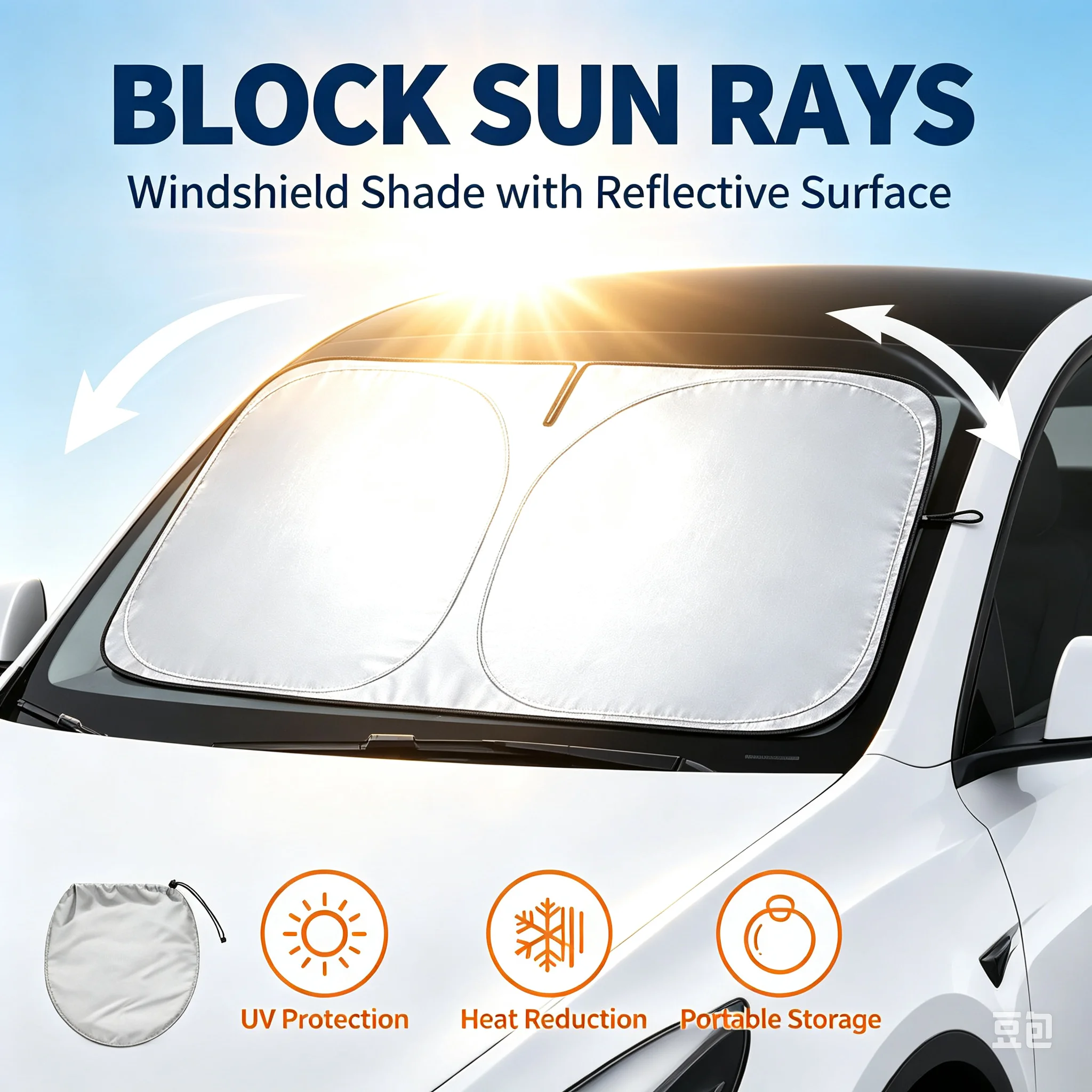 Auto-Sonnenblende Windschutzsc – Windshield Sun Shade Bewertung und Preis