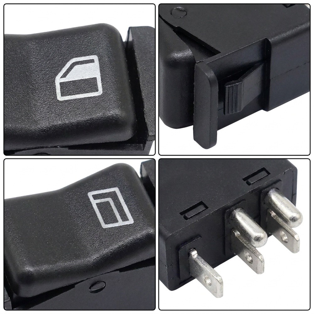 2 Stück schwarze Fensterheber- – Car Accessories Mercedes Bewertung und Preis