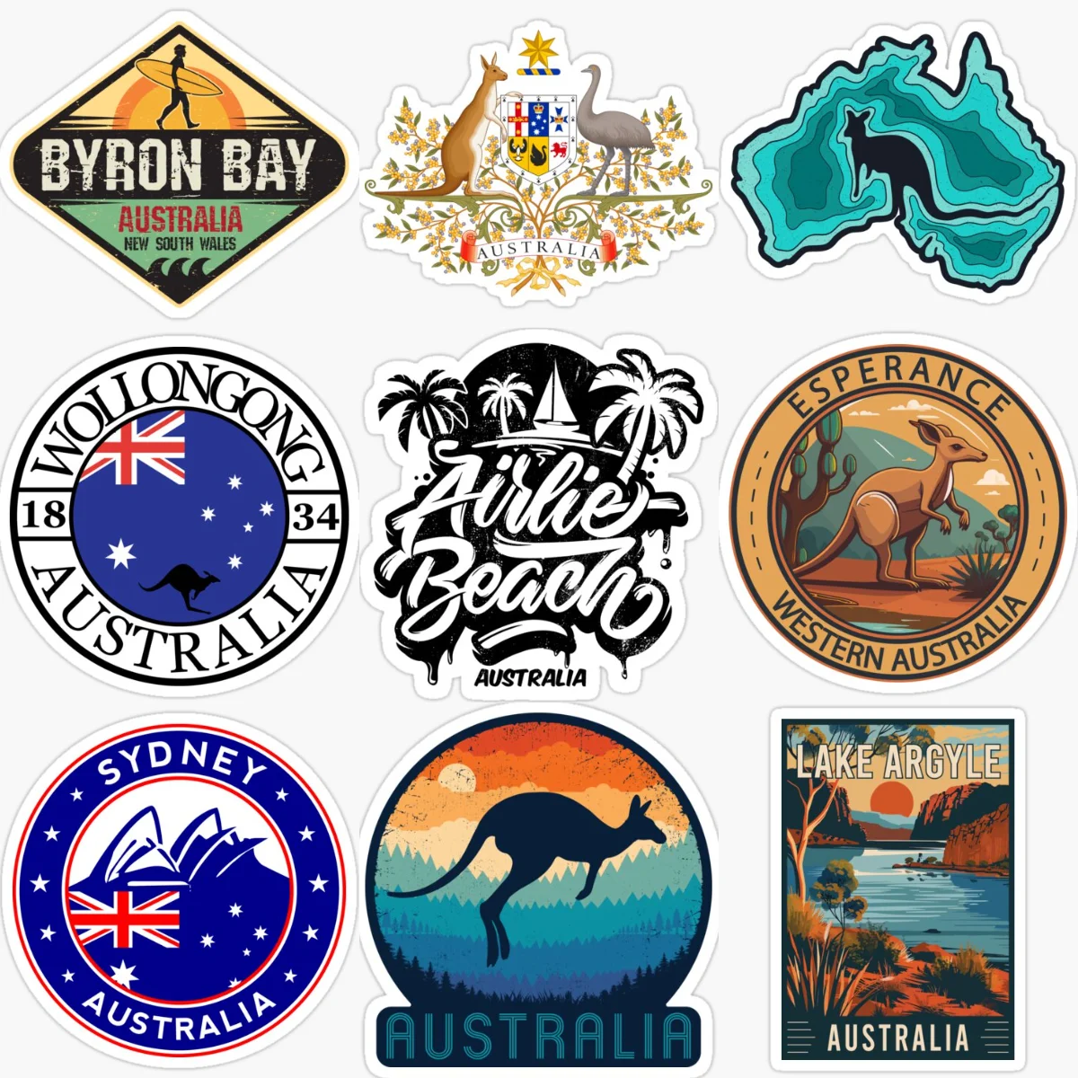 Australien-Flagge Karte Kängur – Car Accessories Australia Bewertung und Preis