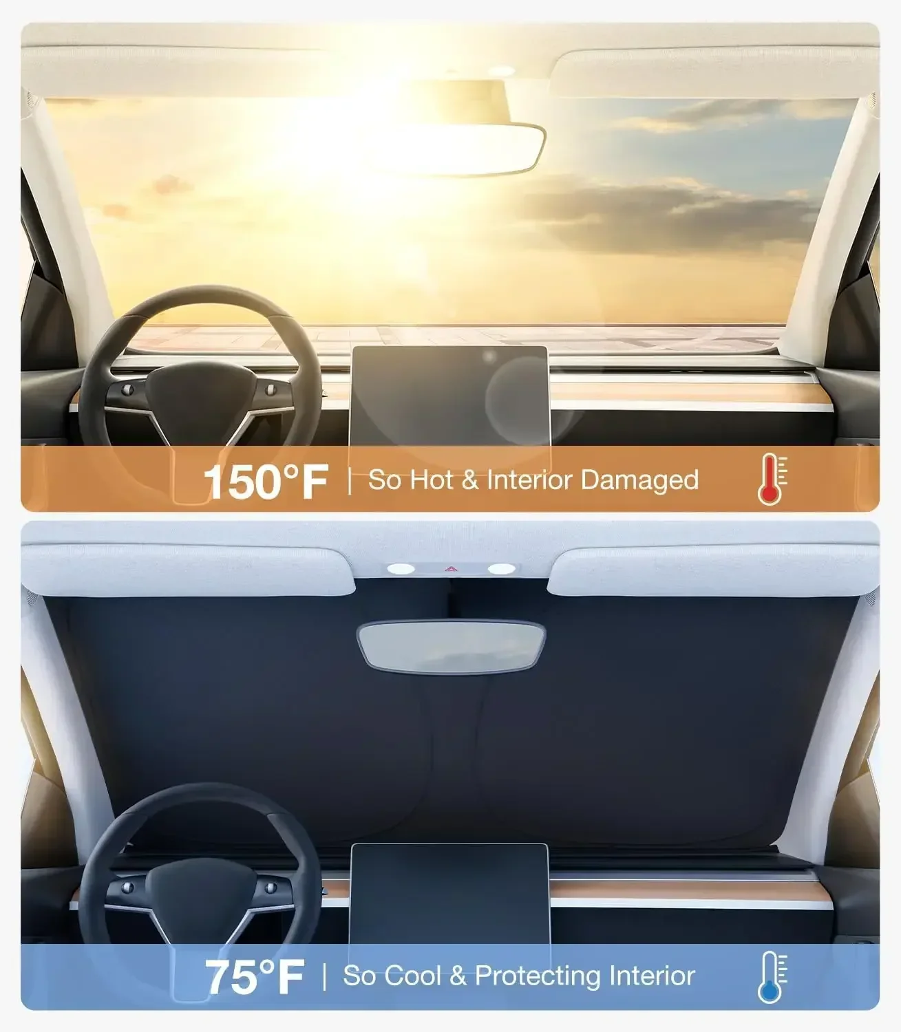 Auto-Sonnenschutz für die Fron – Windshield Sun Shade Bewertung und Preis