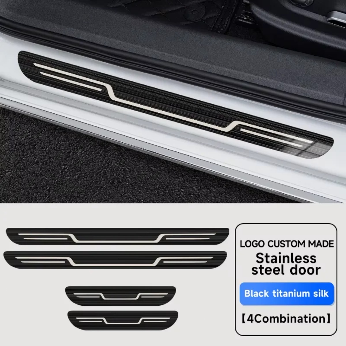 Edelstahl-Einstiegsleisten-Sch – Car Accessories Tape Bewertung und Preis