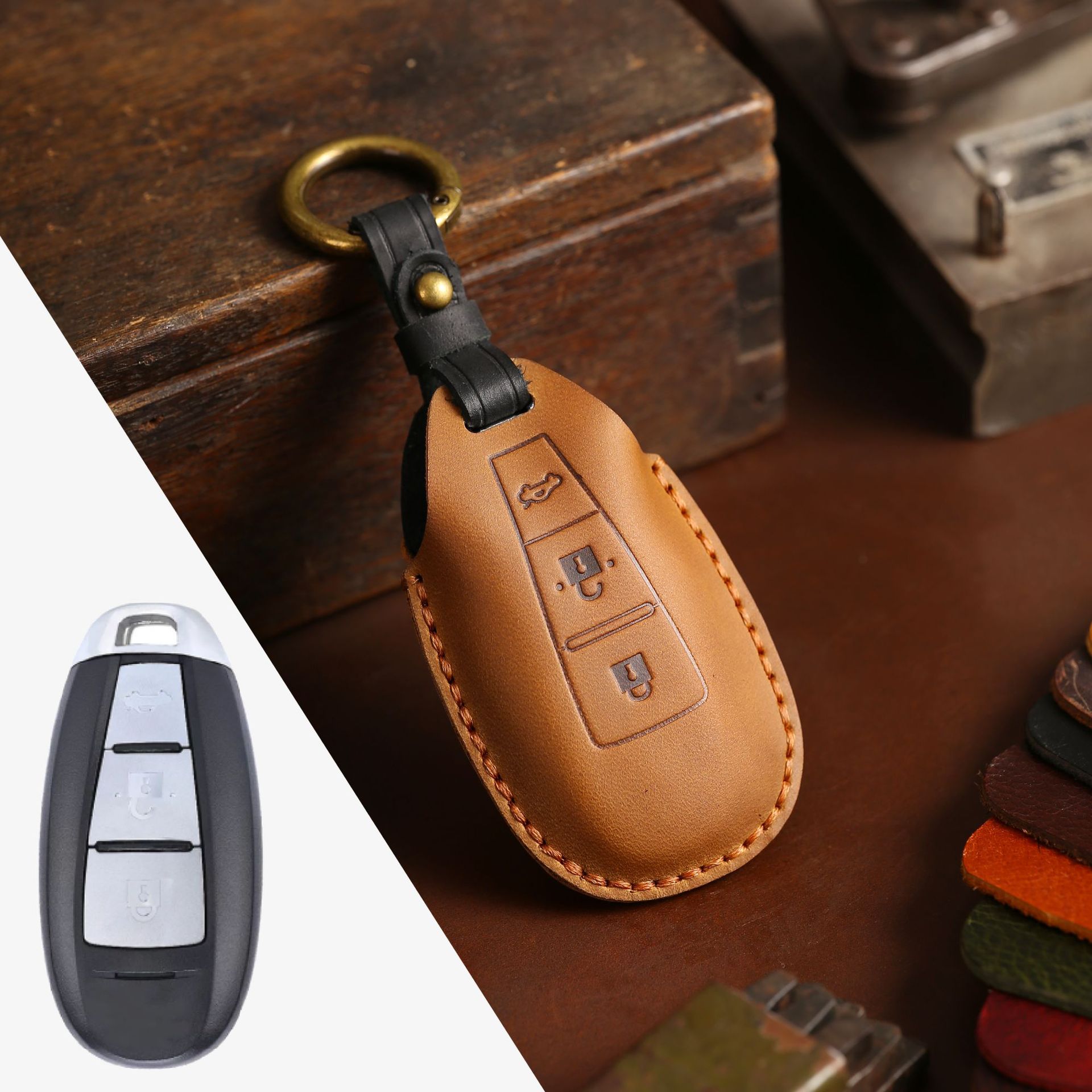 3 Flaschen Leder Auto Schlüsse – Car Accessories Ertiga Bewertung und Preis